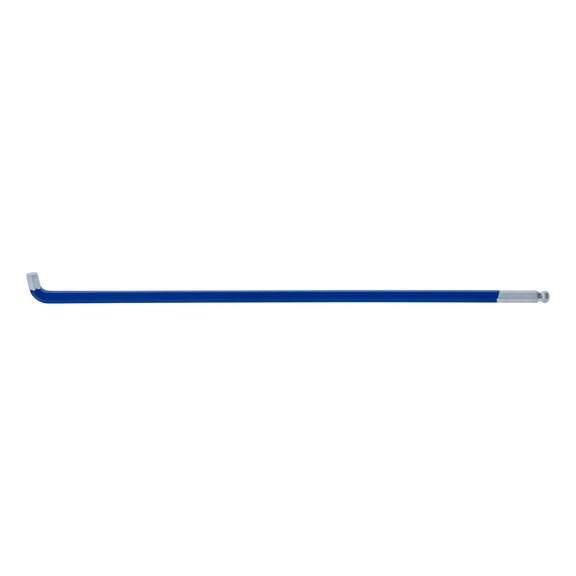 KS TOOLS Ball-end hexagon socket angle pin wrench, XL, 1/8 inch, 108 degree angle - Ball-end hexagon socket angle pin wrench XL