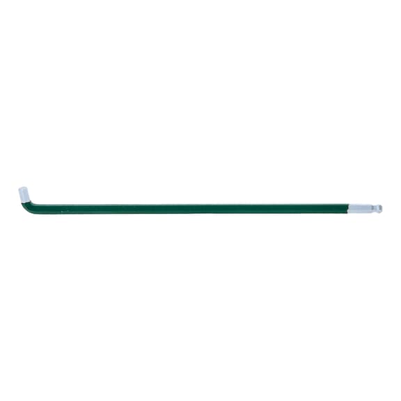 KS TOOLS Ball-end hexagon socket angle pin wrench, XL, 5/32 inch, 108 degree angle - Ball-end hexagon socket angle pin wrench XL