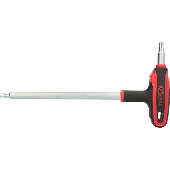 T-handle TX offset pin wrench, bore, TB50 on hanger - T-handle TX angle pin wrench, bore