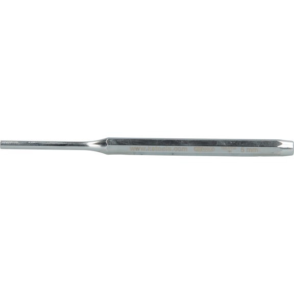 Cotter pin driver, 8-point, high-gloss chrome-plated, D: 5 mm - Cotter pin driver