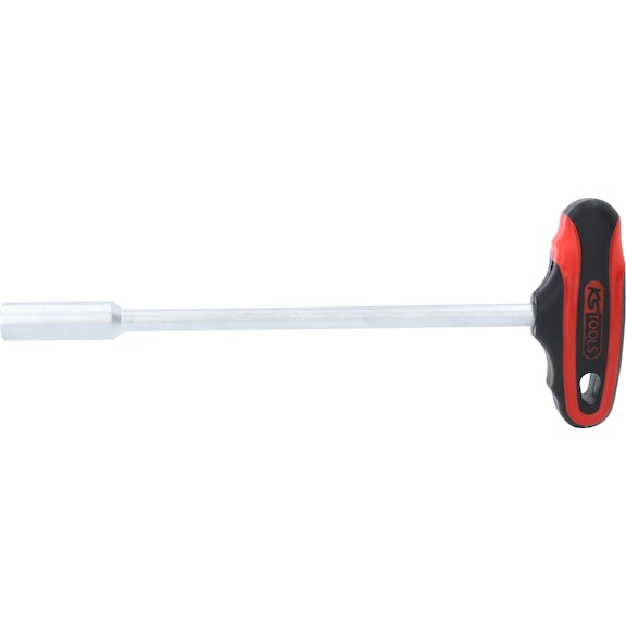 T-handle socket screwdriver, long, 12 mm on hanger - T-handle socket screwdriver