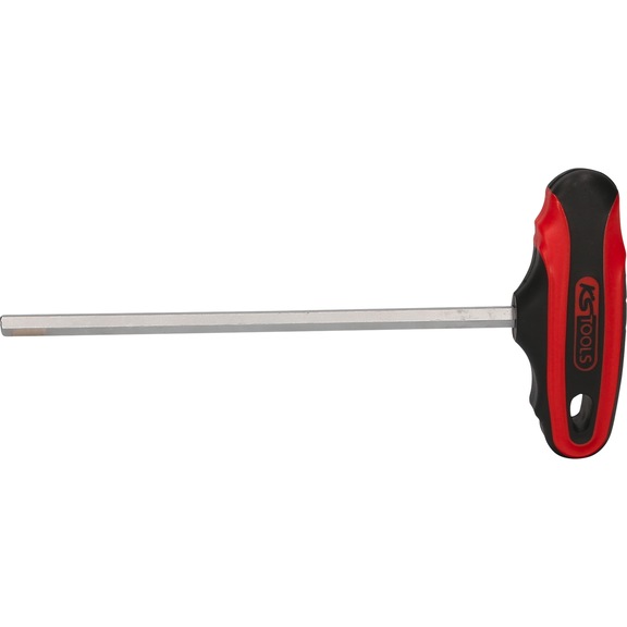 T-handle hexagon socket wrench, 6 mm, 185 mm - T-handle hexagon socket wrench