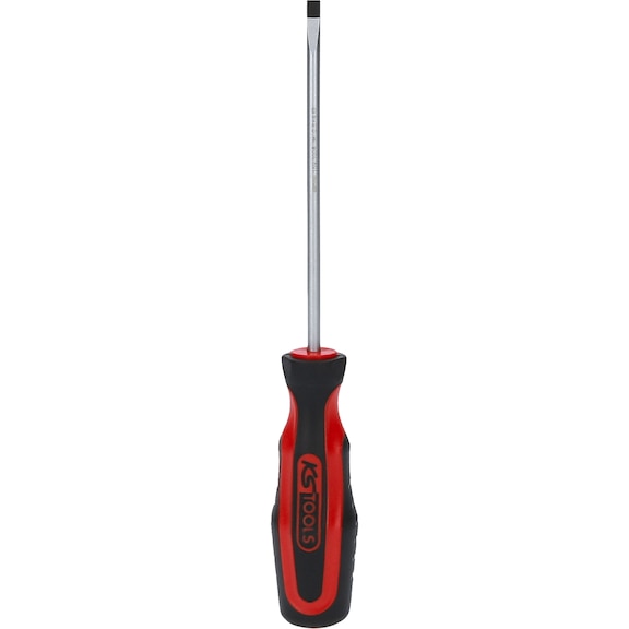 ERGOTORQUEplus slotted screwdriver, 4 mm, 180 mm long on hanger - ERGOTORQUEplus Slotted Screwdriver