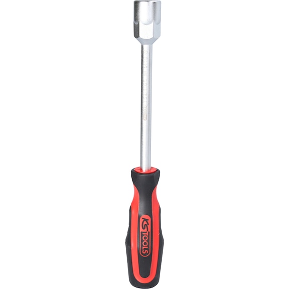 KS TOOLS ERGOTORQUEplus Stecknuss-Schraubendreher, 3-kant, M10 - ERGOTORQUEplus Stecknuss-Schraubendreher