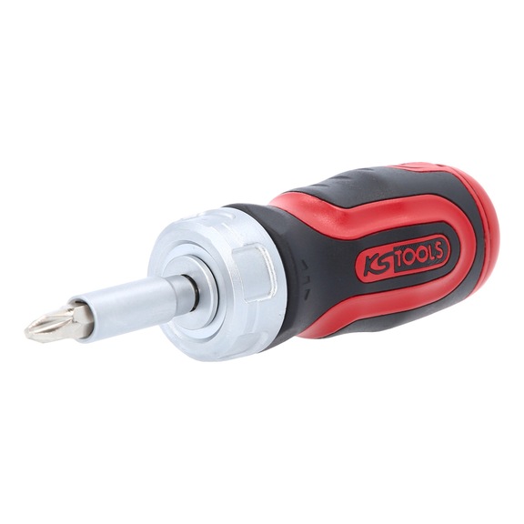 1/4 inch 6-in-1 mini ratchet screwdriver - Drive unit (manually operated, socket wrench insert)