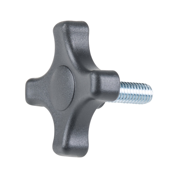 Star handle external thread - Motor vehicle (other parts, miscellaneous)