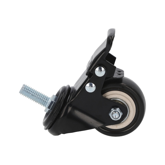 KS TOOLS Swivel castor with brake - Swivel castor