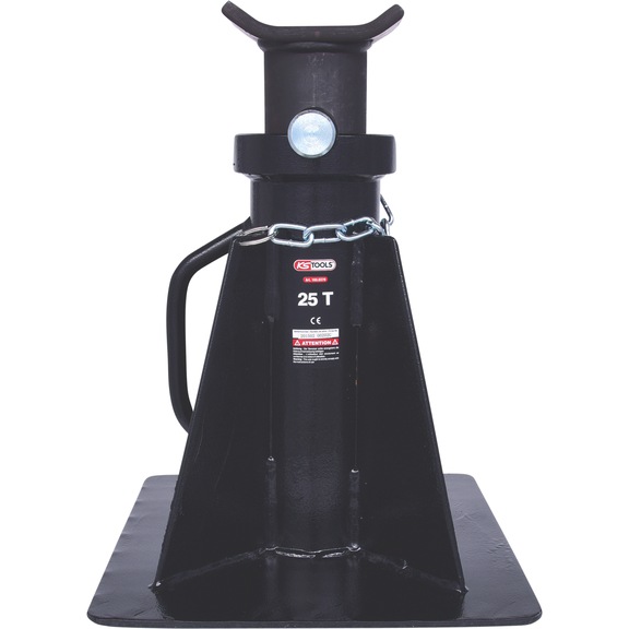 KS TOOLS Steel trestle with quick-release lock 25 t, small - Support blocks