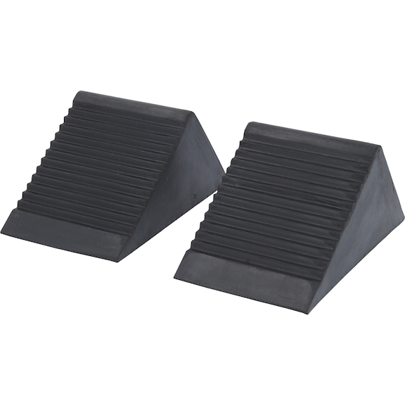 Rubber wedge (pair) - Bolts, split pins, wedges (other)