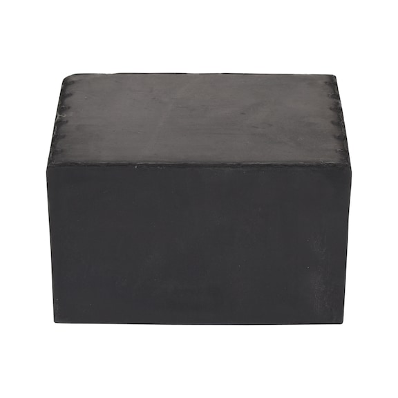 Universal rubber pad for lifting platforms 115 x 100 x 70 mm - Universal rubber pad for lifting platforms