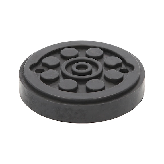 KS TOOLS Rubber disc 02 for MAHA lifting platforms, D: 120 mm - Rubber disc for lifting platforms
