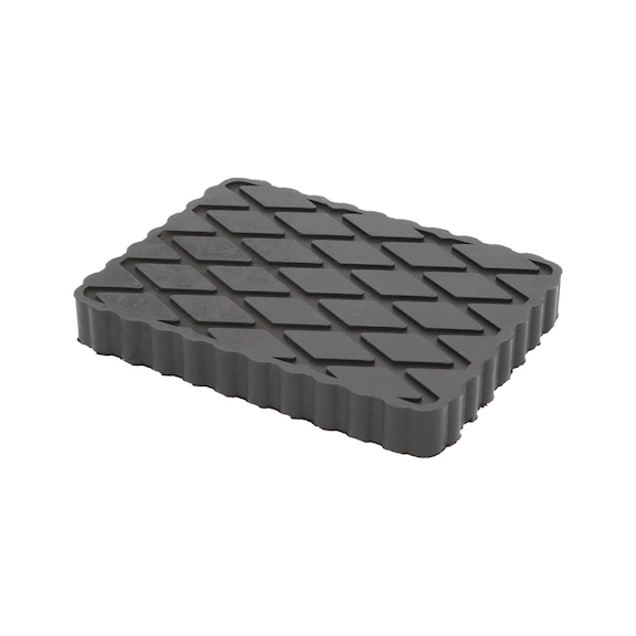 Rubber pad 01 for lifting platforms, 160 x 120 x 20 mm - Rubber pad for lifting platforms