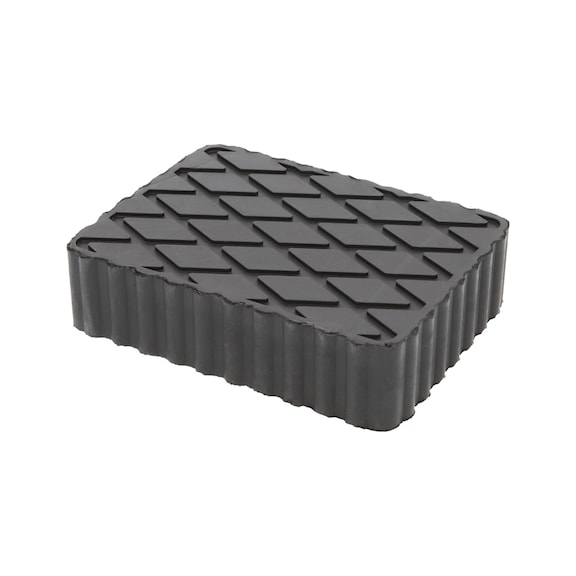Rubber pad 03 for lifting platforms, 160 x 120 x 40 mm - Rubber pad for lifting platforms