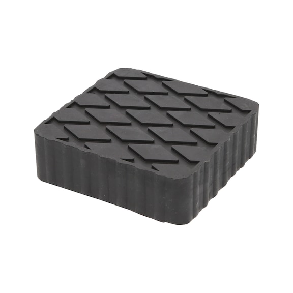Rubber pad 08 for lifting platforms, 116.5 x 116.5 x 36.5 mm - Rubber pad for lifting platforms