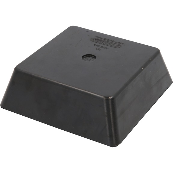 Rubber pad 20 for lifting platforms, 150 x 150 x 50 mm - Rubber pad for lifting platforms