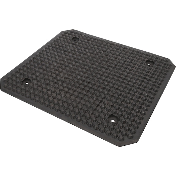 Rubber pad 26 Universal for lifting platforms, 400 x 350 x 12 mm - Rubber pad for lifting platforms