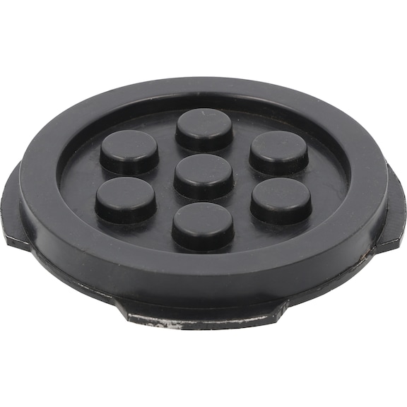 Rubber disc 33 for MWH / Consul lifting platforms, D: 137 mm - Rubber disc for lifting platforms