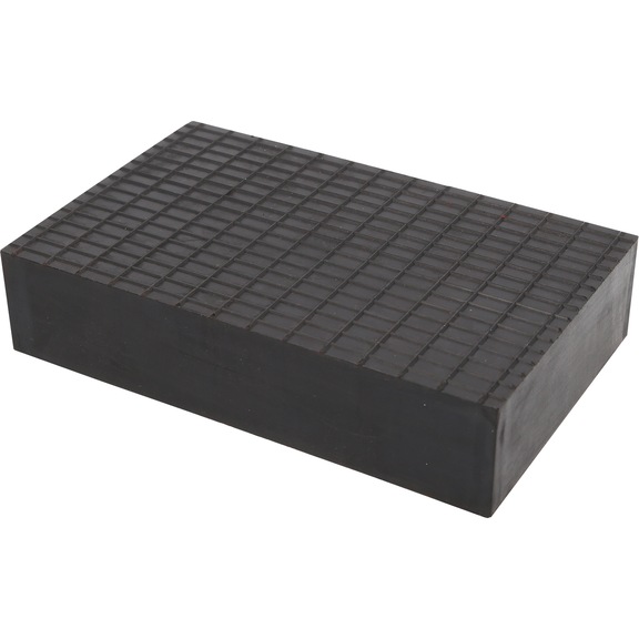 Rubber pad 29 for lifting platforms, 220 x 140 x 50 mm - Rubber pad for lifting platforms