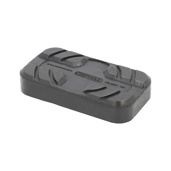 Rubber pad 33 for MAHA / Rotary / AC lifting platforms, 112 x 61 x 17 mm - Rubber pad for lifting platforms