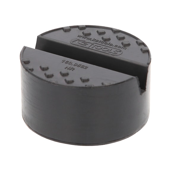 Rubber pad 02 universal for manoeuvring jacks, sills - Rubber pad for lifting platforms