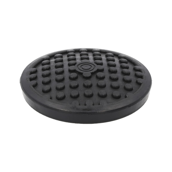 Rubber pad 03 for manoeuvring jack, D: 100 mm, omega jack - Support blocks – parts & accessories