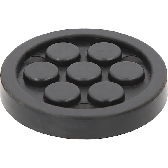 Rubber disc 49 for Zippo lifting platforms, D: 100 mm - Rubber disc for lifting platforms