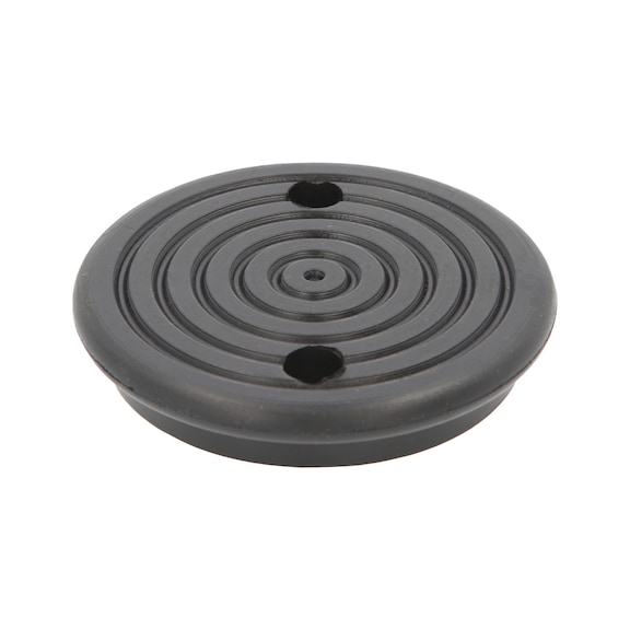 Rubber pad 57 for J.A. Becker lifting platforms, D: 115 mm - Rubber disc for lifting platforms