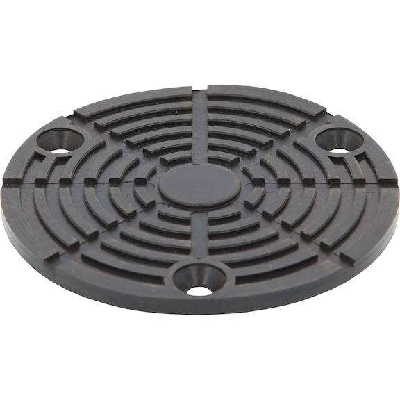 Rubber pad 62 for Isobal / Velyen lifting platforms, D: 145 mm - Rubber disc for lifting platforms