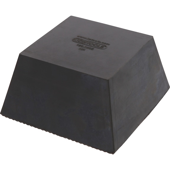 Rubber pad 44 for lifting platforms, 135 x 100 x 70 mm - Rubber pad for lifting platforms