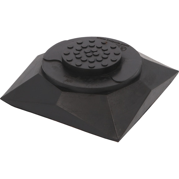 Rubber pad 46 for lifting platforms, 135 x 135 x 42 mm - Rubber pad for lifting platforms