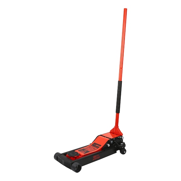 performance Hydraulic steel jack, 3000 kg, flat, lifting height: 85-510 mm - Shunting jack (hydraulic)