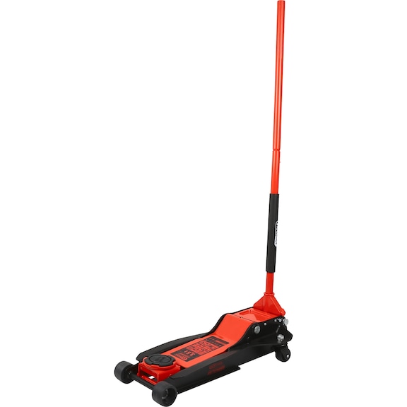 performance Hydraulic steel jack, 3500 kg, flat, lifting height: 95-540 mm - Shunting jack (hydraulic)