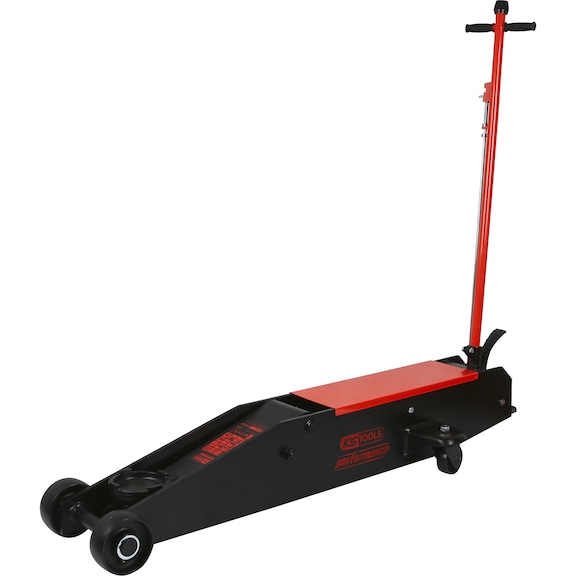 Performance hydraulic steel jack, 10,000 kg, lifting height: 160-560 mm - Shunting jack (hydraulic)