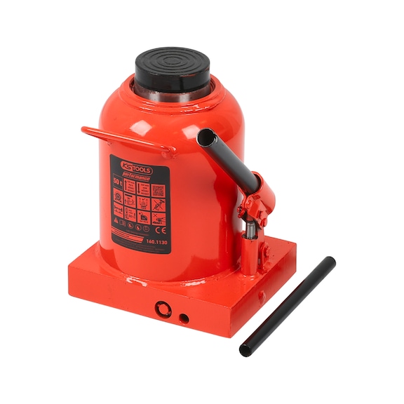 performance Hydraulic bottle jack, 50,000 kg, lifting height: 265–425 mm - Shunting jack (hydraulic)