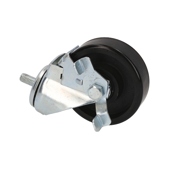 Swivel castor 1 160.1305-R076P - Additional spare parts for hydraulic gearbox jack