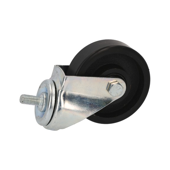 KS TOOLS Swivel castor 2 160.1305-R077P - Additional spare parts for hydraulic gearbox jack