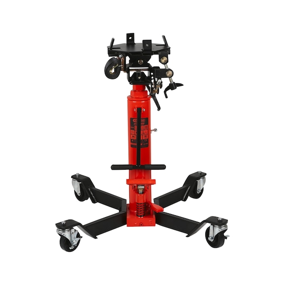 Performance hydraulic gearbox jack with table, 500 kg - Hydraulic gearbox jack with table