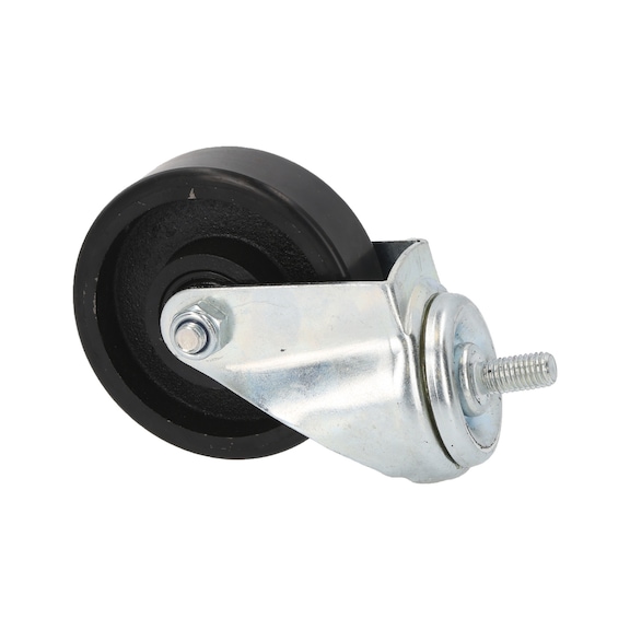 Swivel castor 1 160.1310-R074P - Additional spare parts for hydraulic gearbox jack