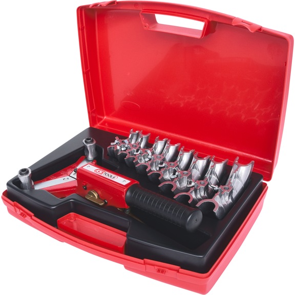 KS TOOLS Ratchet one-hand bending set 10-22 mm, 9-piece Variant 1 - Bender