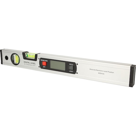 Digital aluminium profile spirit level, 416 mm - Digital spirit level