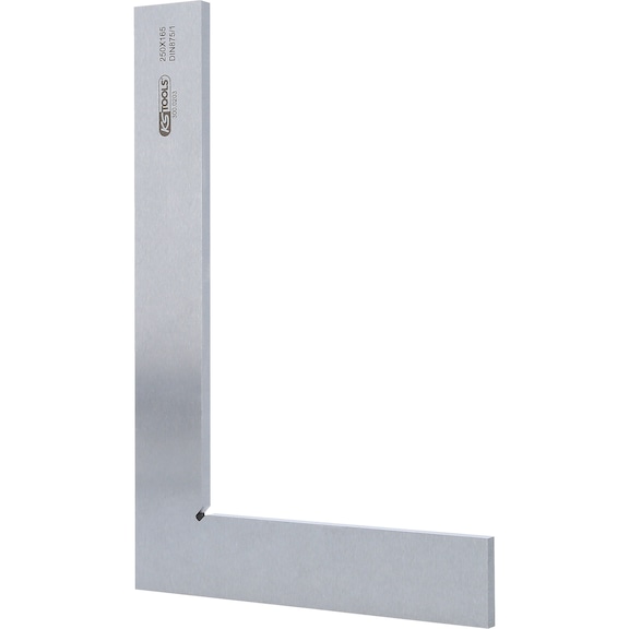 Flat angle gauge according to DIN 875/1, 250 mm - Flat angle