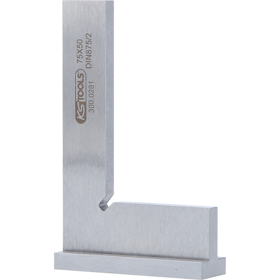 Stop angle according to DIN 875/2, 75 mm - Stop angle