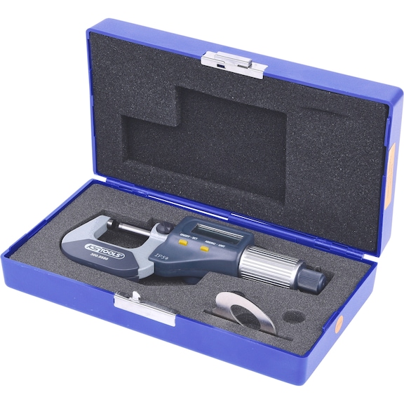 KS TOOLS Digital micrometer, 0-25 mm - Digital micrometer