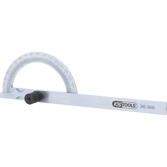 KS TOOLS Winkelgradmesser mit offenen Bogen, 120mm - Winkelmesser&nbsp;
