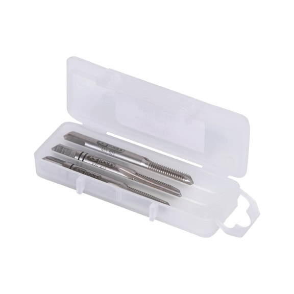 HSS hand tap set M, M5x0.8, 3-piece - Taps, thread formers, dies (miscellaneous)