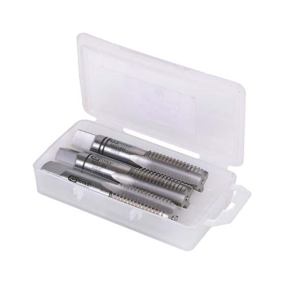 KS TOOLS HSS hand tap set M, M20x2.5, 3-piece - Taps, thread formers, dies (miscellaneous)