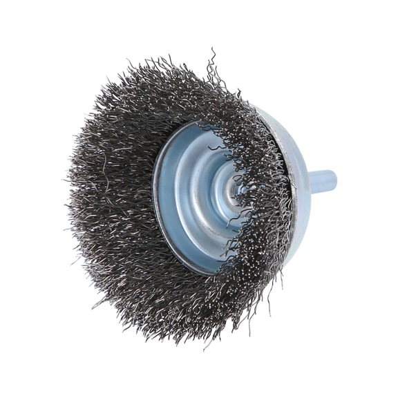 Stainless steel wire cup brush 0.3 mm, D: 65 mm - Wire brush