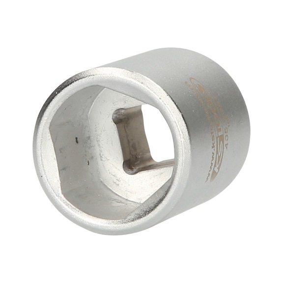 KS TOOLS Injection pump socket for central screw, D: 35 mm, length 42 mm - Socket wrench insert (metal box)
