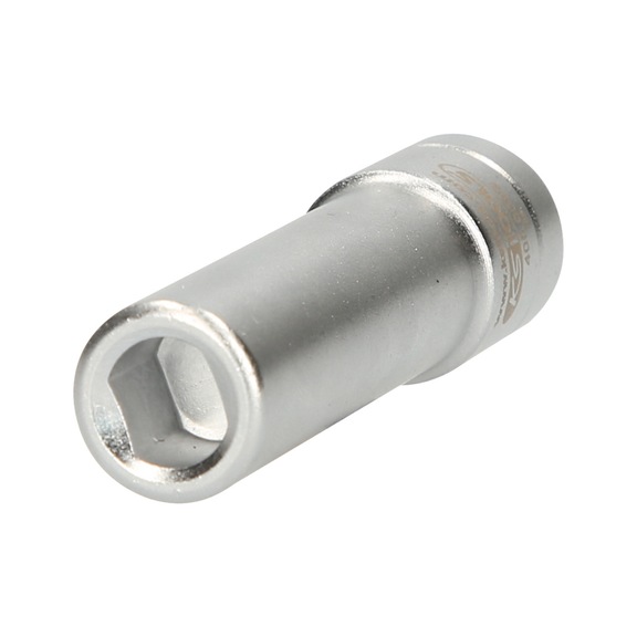 Injection pump socket for pressure control valve, D: 19 mm, length 80 mm - Socket wrench insert (metal box)