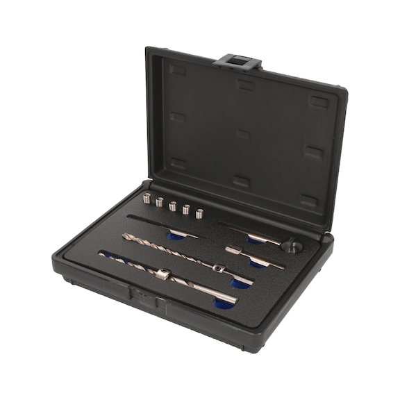 KS TOOLS Injector mounting screw repair kit for Mercedes CDI, 9 pieces - Screw, nut (other)